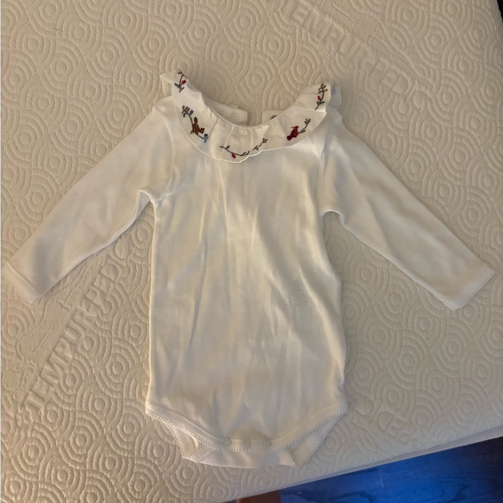 KHAITE White Kids One Piece with Colorful Accents
